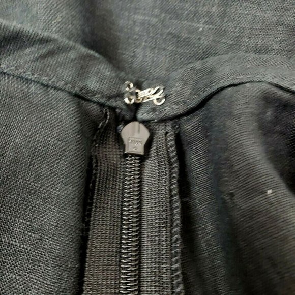 ANN TAYLOR LOFT Black White Lace Detail Skirt 4 - Picture 4 of 5